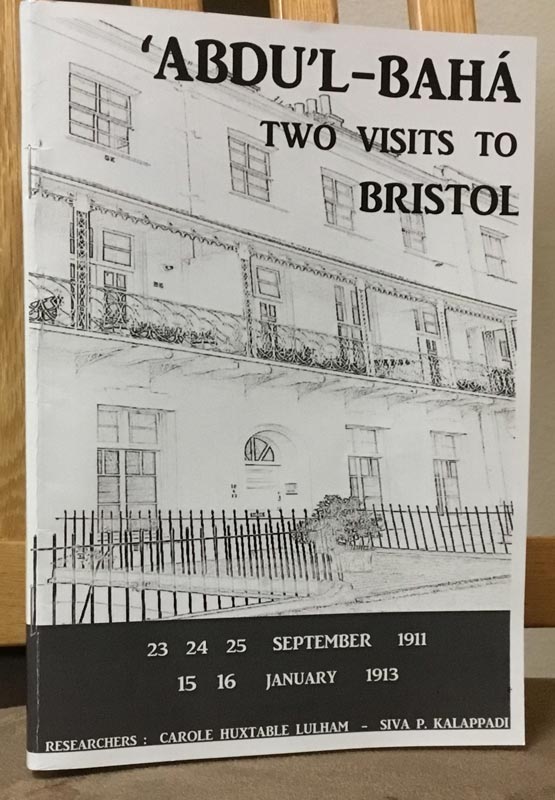 Cover of the book 'Abdu'l-Baha Two Visits to Bristol